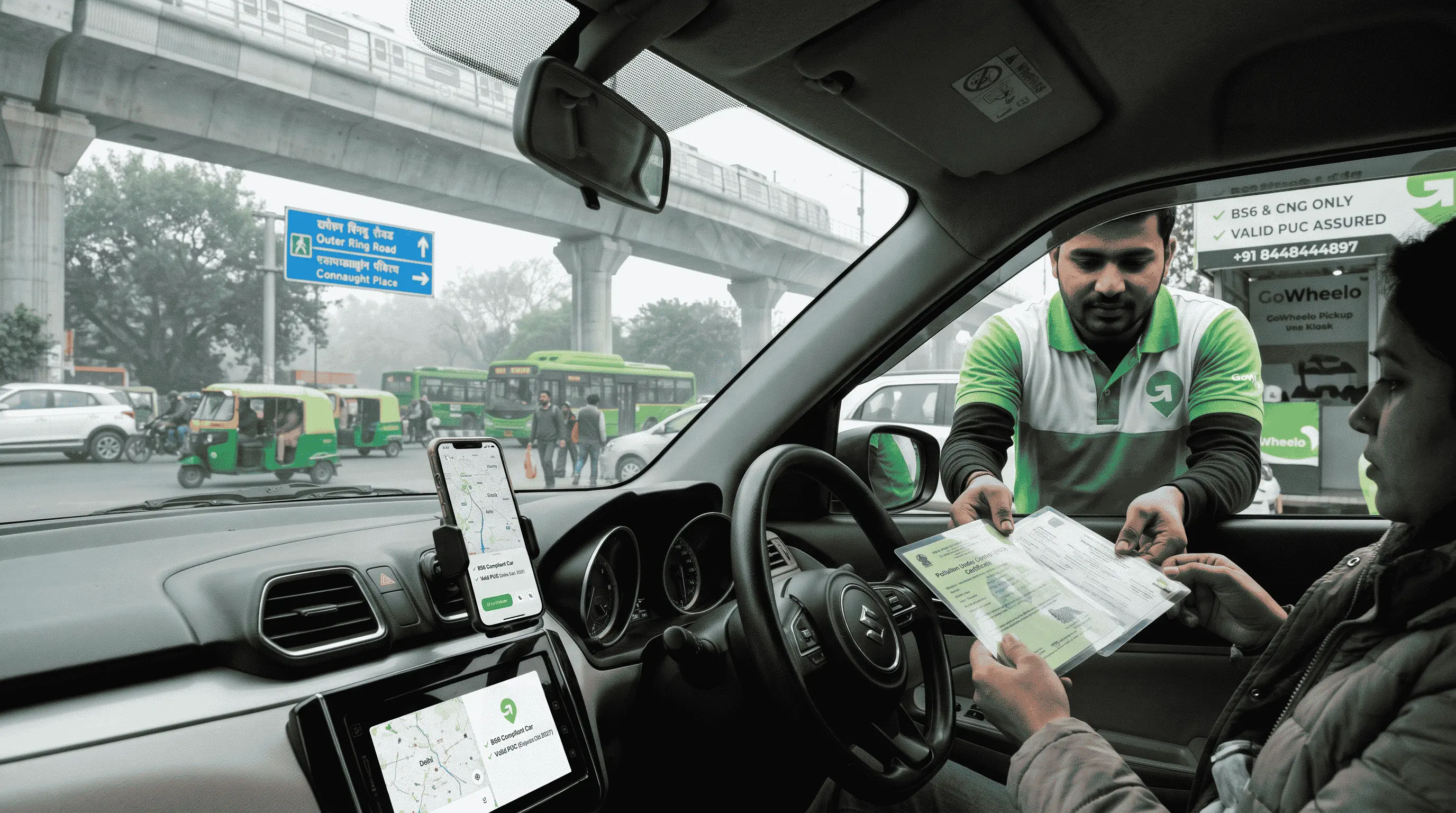 Delhi Driving Rules for Rental Cars: GRAP, PUC & Fines